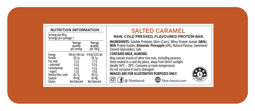 COLD PRESSED PROTEIN BARS BY FIBRE BOOST