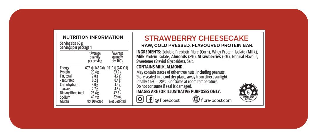 COLD PRESSED PROTEIN BARS BY FIBRE BOOST