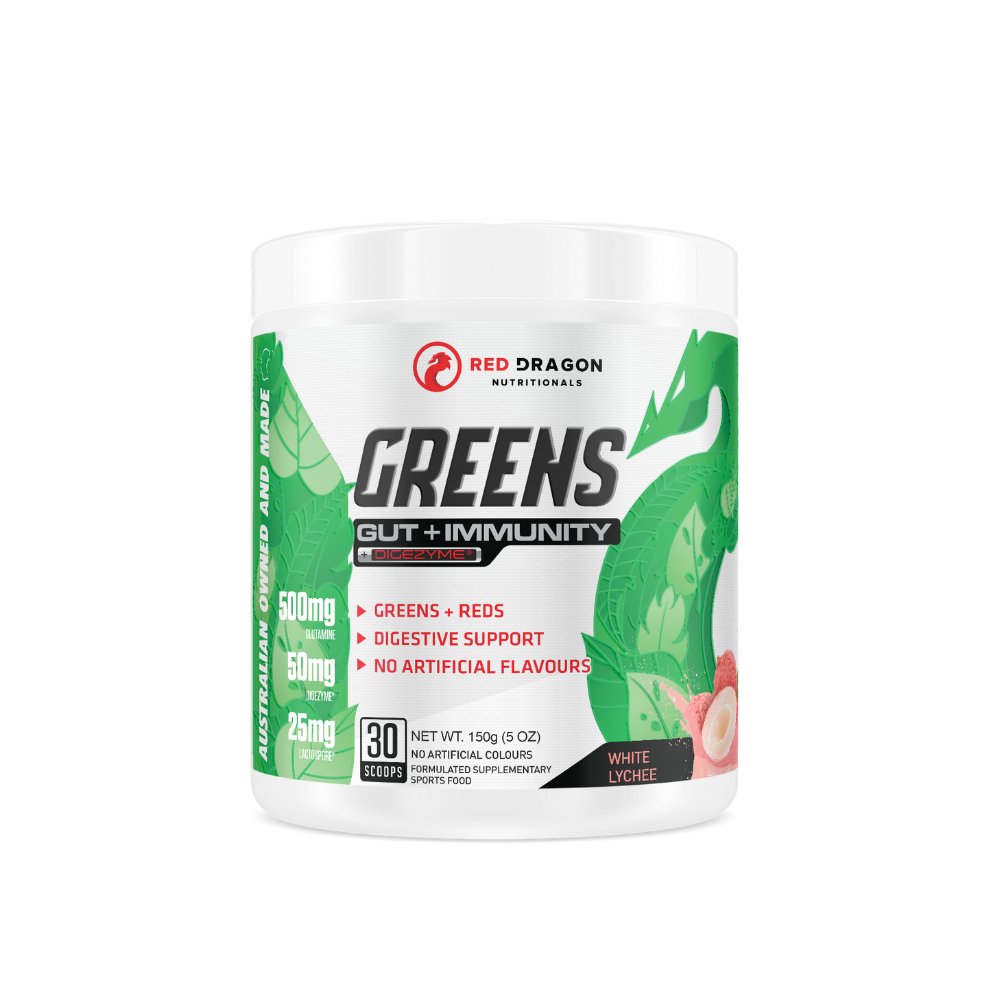 GREENS BY RED DRAGON