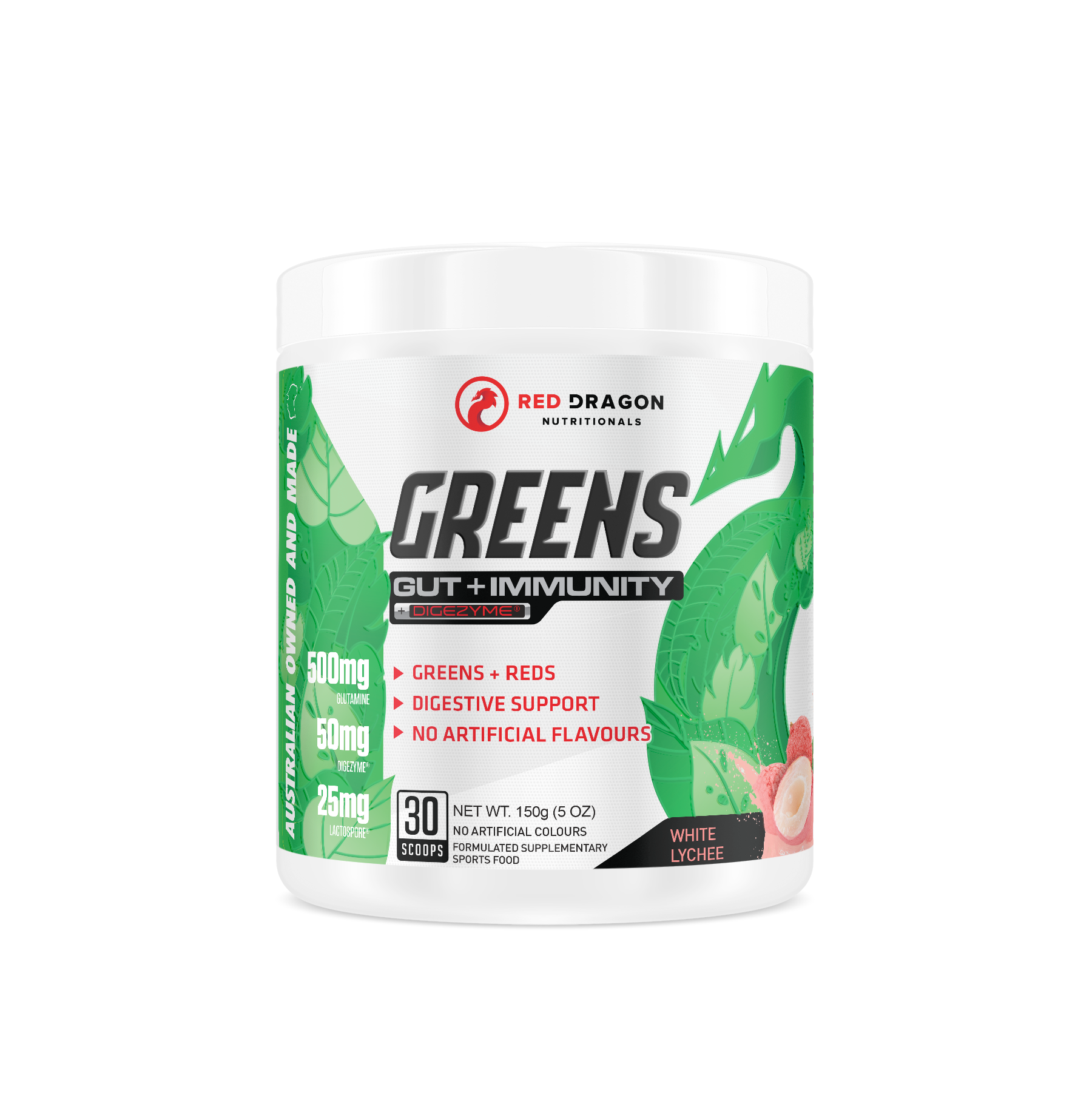 GREENS BY RED DRAGON