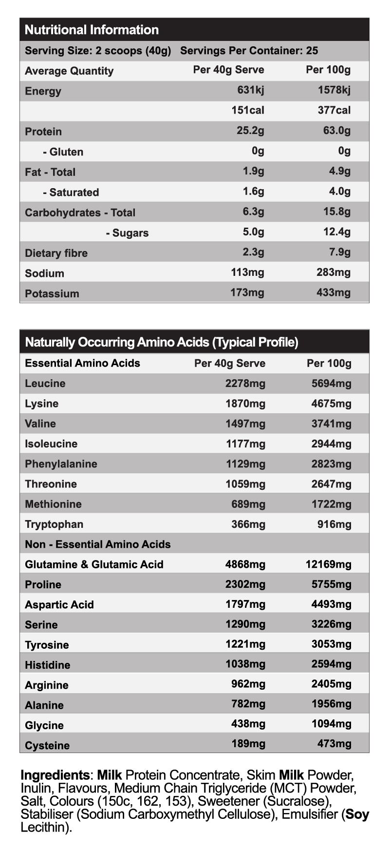 PROTEIN MOUSSE BY RED DRAGON